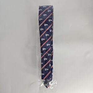 NEW PUCCINI Blue W/Buses Adult Microfiber Necktie Soft 56" L, 3.5" W Hand Made